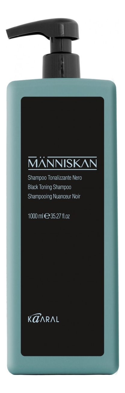 

Черный тонирующий шампунь для волос Manniskan Black Toning Shampoo: Шампунь 1000мл, Черный тонирующий шампунь для волос Manniskan Black Toning Shampoo