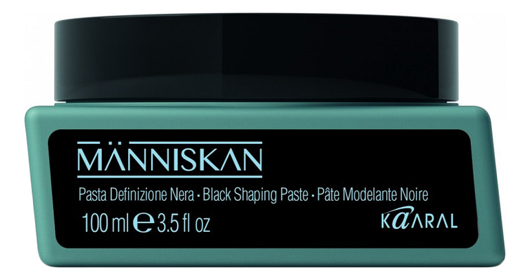 

Черная моделирующая паста для волос Manniskan Black Shaping Paste 100мл