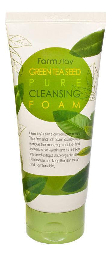 Пенка для умывания с экстрактом зеленого чая Green Tea Seed Pure Cleansing Foam 180мл пенка для умывания с экстрактом зеленого чая green tea seed pure cleansing foam 180мл