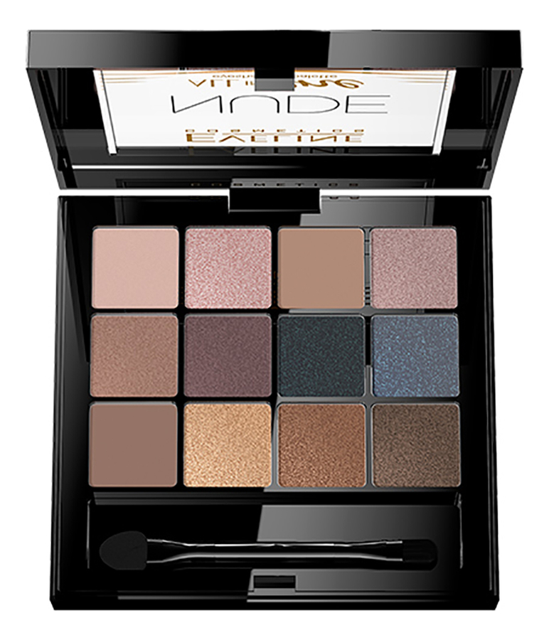 Палетка теней для век All in One Eyeshadow Palette 12г: 1 Nude