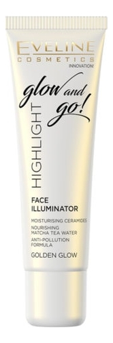

Жидкий хайлайтер для лица Highlight Face Illuminator Glow And Go 20мл: Golden Glow, Жидкий хайлайтер для лица Highlight Face Illuminator Glow And Go 20мл