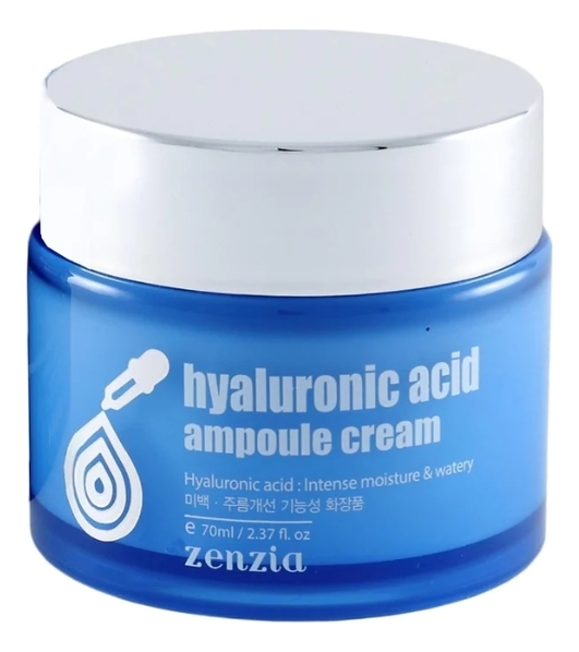 Крем для лица с гиалуроновой кислотой Hyaluronic Acid Ampoule Cream 70мл