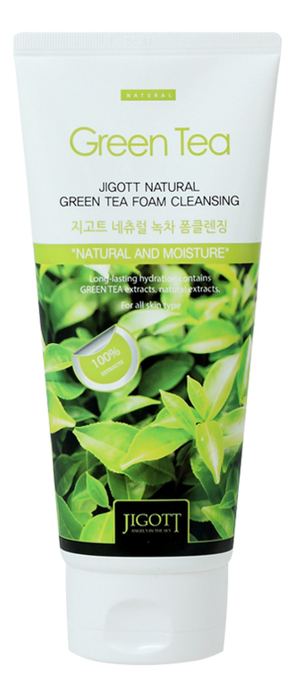 Пенка для умывания с экстрактом зеленого чая Natural Green Tea Foam Cleansing 180мл пенка для умывания с экстрактом зеленого чая natural green tea foam cleansing 180мл