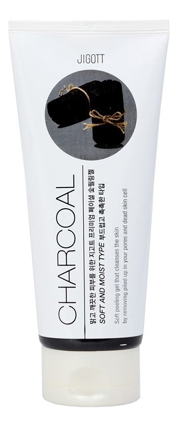 

Пилинг-гель для лица с древесным углем Premium Facial Charcoal Peeling Gel 180мл