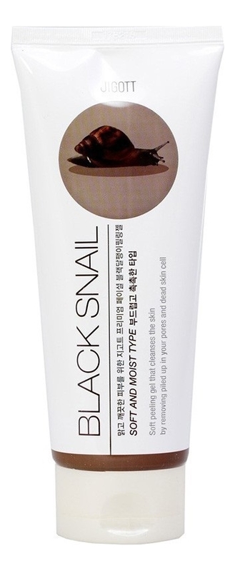 

Пилинг-гель для лица с муцином черной улитки Premium Facial Black Snail Peeling Gel 180мл