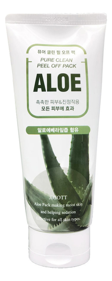 

Маска-пленка для лица на основе экстракта алоэ Aloe Pure Clean Peel Off Pack 180мл