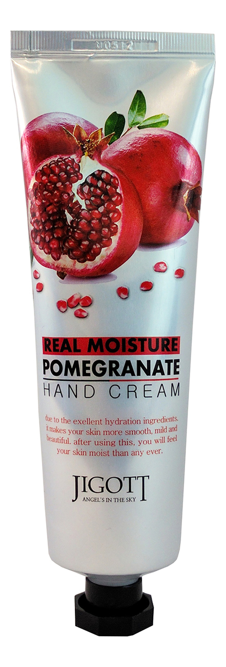 Крем для рук с экстрактом граната Real Moisture Pomegranate Hand Cream 100мл jigott набор увлажняющих кремов для рук с экстрактом граната real moisture pomegranate hand cream 2 100 мл