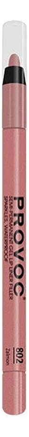 

Полуперманентный гелевый карандаш для губ Gel Lip Liner Filler 1,2г: 802 Zalmon, Полуперманентный гелевый карандаш для губ Gel Lip Liner Filler 1,2г