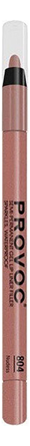

Полуперманентный гелевый карандаш для губ Gel Lip Liner Filler 1,2г: 804 Nudess, Полуперманентный гелевый карандаш для губ Gel Lip Liner Filler 1,2г