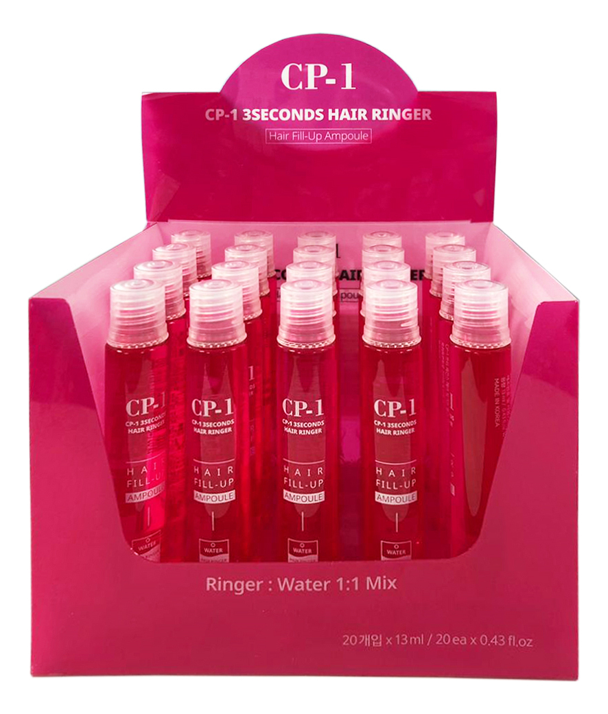 

Маска-филлер для волос CP-1 3 Seconds Hair Fill-Up Clinic Ampoule: Маска 20*13мл, Маска-филлер для волос CP-1 3 Seconds Hair Fill-Up Clinic Ampoule