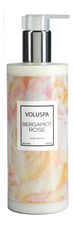 VOLUSPA Лосьон для рук и тела Bergamot Rose (бергамот и роза) 300г