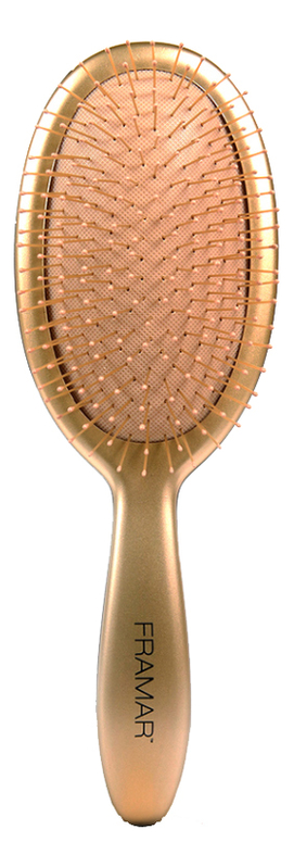 

Распутывающая щетка для волос Золото Metalling Detangle Brush Gold