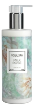 VOLUSPA Лосьон для рук и тела Milk Rose (молочная роза) 300г