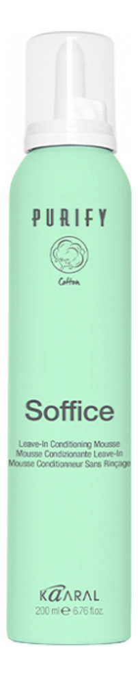 

Несмываемый мусс-кондиционер для невероятно мягких волос Purify Soffice Leave-In Condtioning Mousse 200мл