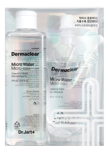 

Биоводородная микро-вода для очищения и тонизирования кожи Dermaclear Micro Water: Вода 250мл + 150мл, Биоводородная микро-вода для очищения и тонизирования кожи Dermaclear Micro Water