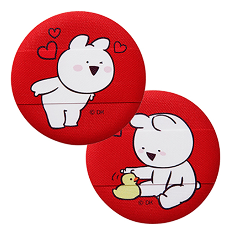 

Спонж косметический для пудры Over Action Little Rabbit Love Me Cushion Puff 2шт: No 01, Спонж косметический для пудры Over Action Little Rabbit Love Me Cushion Puff 2шт