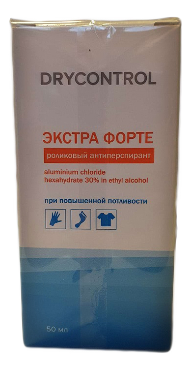 

Антиперспирант роликовый при повышенной потливости Extra Forte Roll-On 30% 50мл