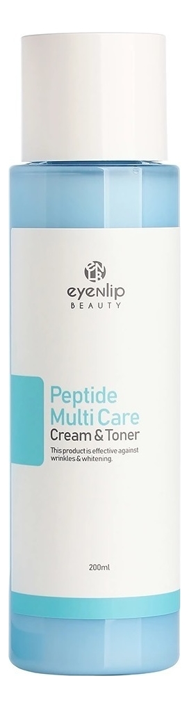 Крем-тонер для лица с пептидами Peptide Multi Care Cream & Toner 200мл