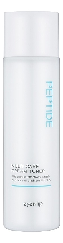 Крем-тонер для лица с пептидами Peptide Multi Care Cream & Toner 200мл