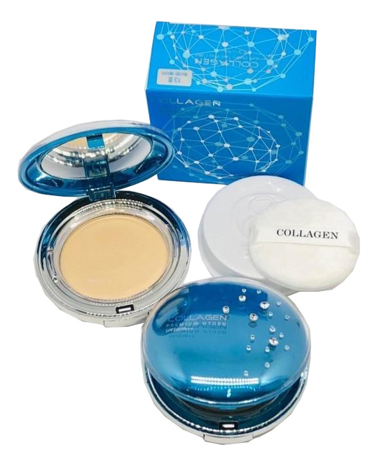 

Компактная пудра с коллагеном Collagen Hydro Moisture Two Way Cake SPF50 2*12г: No 21 (запасной болк), Компактная пудра с коллагеном Collagen Hydro Moisture Two Way Cake SPF50 2*12г
