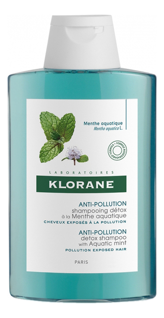 

Шампунь-детокс для волос с экстрактом водной мяты Anti-Pollution Shampooing Detox Menthe Aquatique: Шампунь 200мл, Шампунь-детокс для волос с экстрактом водной мяты Anti-Pollution Shampooing Detox Menthe Aquatique