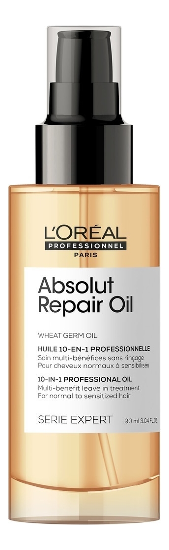 

Защитная сыворотка для кончиков волос Serie Expert Absolut Repair Gold Wheat Oil 50мл