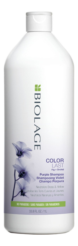 

Фиолетовый шампунь для нейтрализации желтизны Biolage Colorlast Purple Shampoo: Шампунь 1000мл, Фиолетовый шампунь для нейтрализации желтизны Biolage Colorlast Purple Shampoo