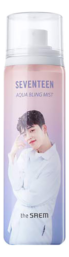 

Мист для лица увлажняющий Seventeen Aqua Bing Mist SCoups 110мл (Peach Floral)