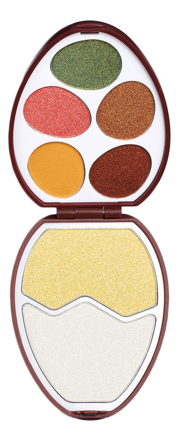 

Палетка теней и румян I Heart Revolution Easter Egg Shadow Palette: Chocolate Egg, Палетка теней и румян I Heart Revolution Easter Egg Shadow Palette