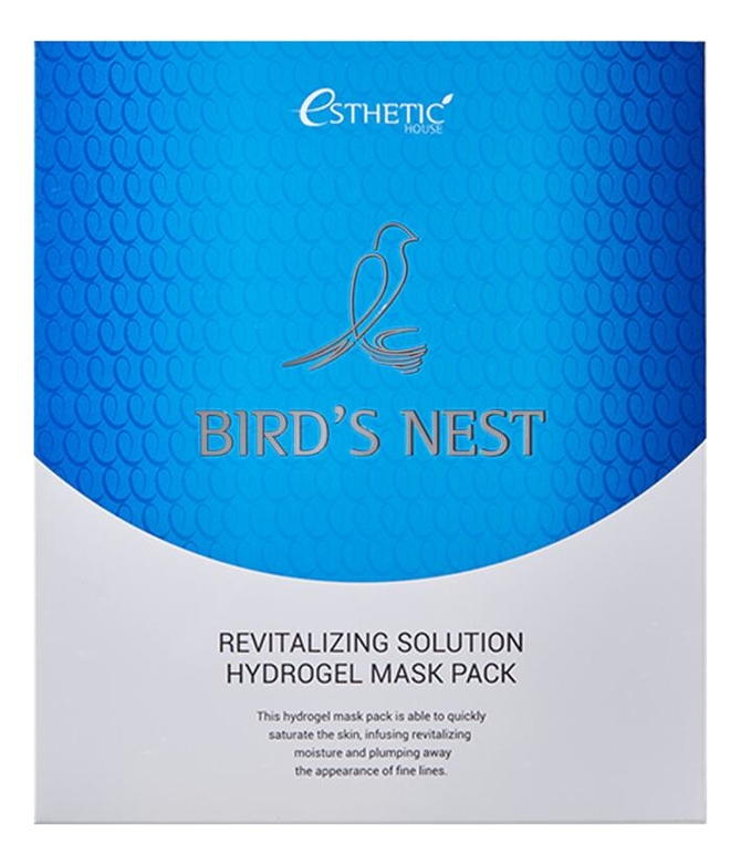 

Гидрогелевая маска с экстрактом ласточкиного гнезда Bird's Nest Revitalizing Hydrogel Mask Pack 30г: Маска 5шт, Гидрогелевая маска с экстрактом ласточкиного гнезда Bird's Nest Revitalizing Hydrogel Mask Pack 30г