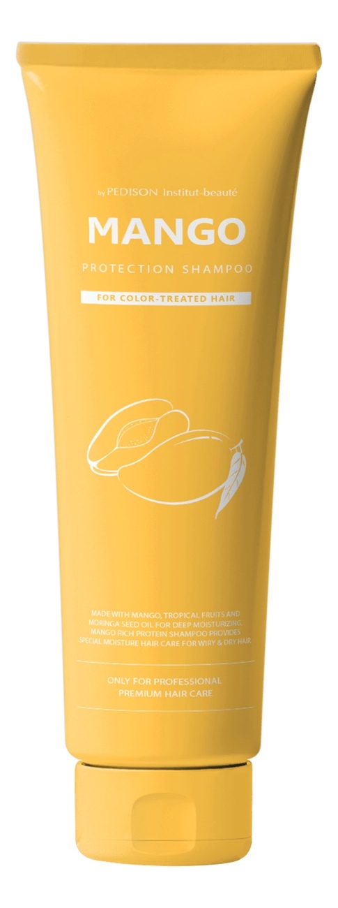 

Шампунь для волос с экстрактом манго Pedison Mango Rich Protein Hair Shampoo: Шампунь 100мл, Шампунь для волос с экстрактом манго Pedison Mango Rich Protein Hair Shampoo