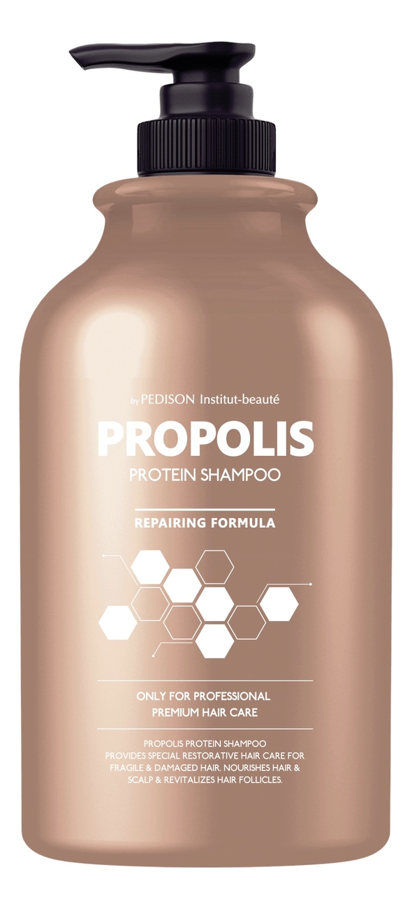 

Шампунь для волос с прополисом Pedison Propolis Protein Shampoo: Шампунь 500мл, Шампунь для волос с прополисом Pedison Propolis Protein Shampoo