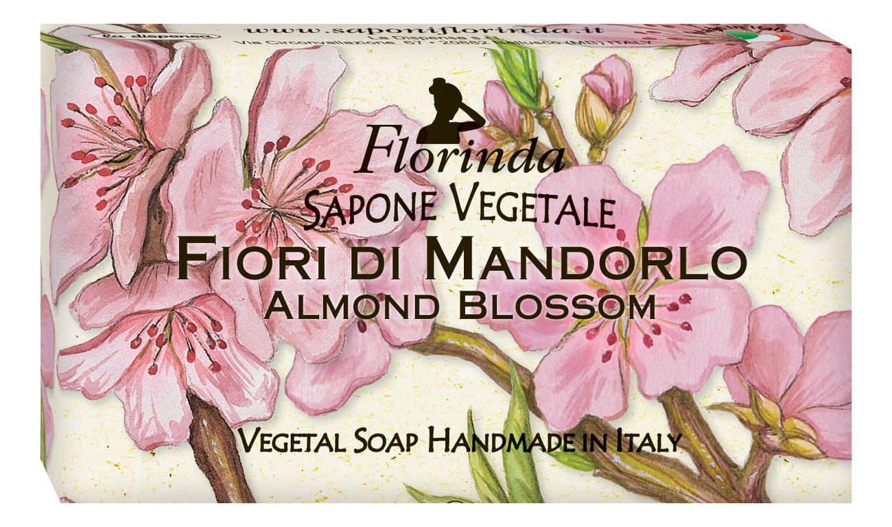 

Натуральное мыло Aria Fiorita Fiori Di Mandorlo: Мыло 200г, Натуральное мыло Aria Fiorita Fiori Di Mandorlo