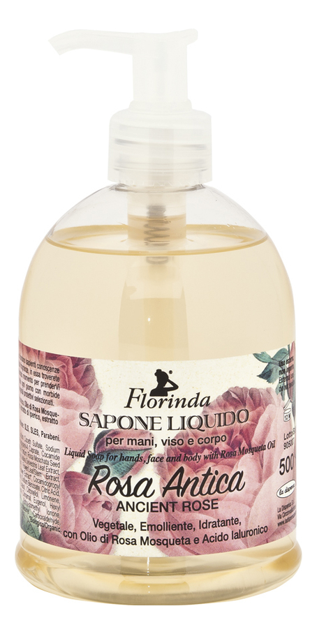 

Жидкое мыло Античная роза Sapone Liquido Rosa Antica 500мл