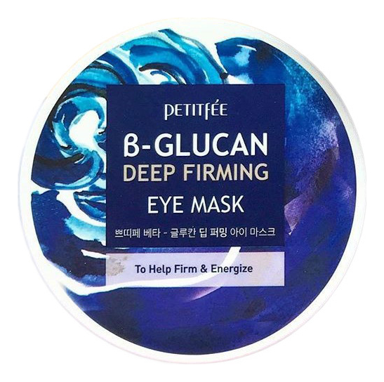 

Укрепляющие тканевые патчи для кожи вокруг глаз с бета-глюканом B-Glucan Deep Firming Eye Mask 70г