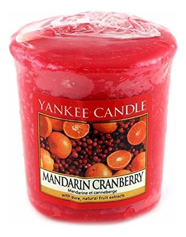 

Ароматическая свеча Mandarin Cranberry: Свеча 49г, Ароматическая свеча Mandarin Cranberry