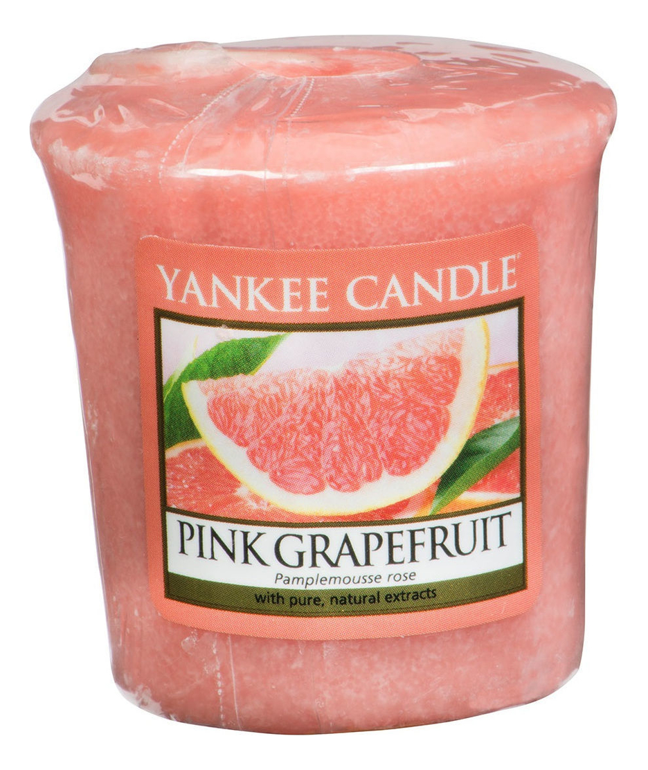 Ароматическая свеча Pink Grapefruit: Свеча 49г
