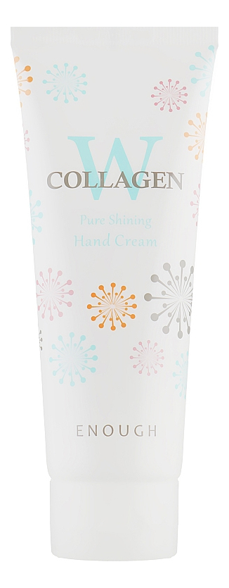 Крем для рук с коллагеном W Collagen Pure Shining Hand Cream 100мл крем для рук с коллагеном 100 мл w collagen pure shining hand cream enough энаф