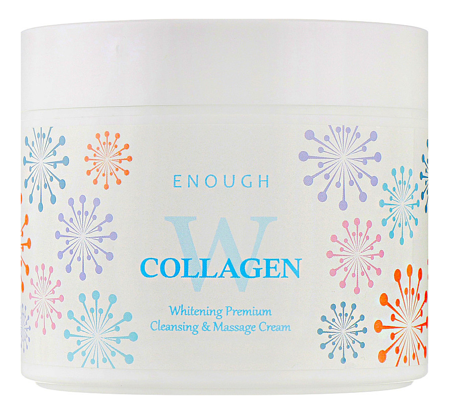 

Осветляющий массажный крем с морским коллагеном Collagen Whitening Premium Cleansing & Massage Cream 300г