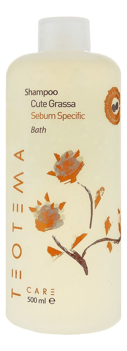 

Шампунь против жирности волос Sebum Specific Purifying Shampoo: Шампунь 500мл, Шампунь против жирности волос Sebum Specific Purifying Shampoo