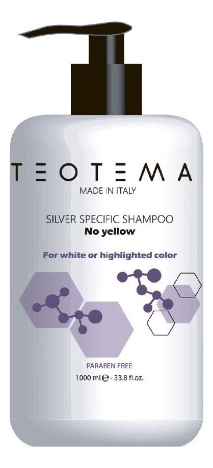 

Тонирующий шампунь для волос Silver Specific Shampoo 1000мл