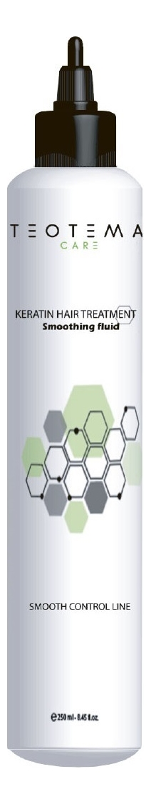 Разглаживающий флюид для волос с кератином Smooth Control Smoothing Fluid 250мл