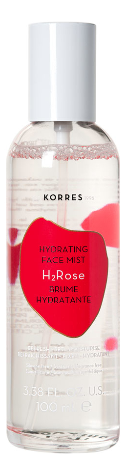 

Увлажняющий спрей-дымка для лица H2 Rose Hydrating Face Mist 100мл