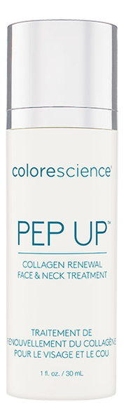 Обновляющая пептидная эмульсия для лица и шеи Pep Up Collagen Renewal Face  Neck Treatment 30мл