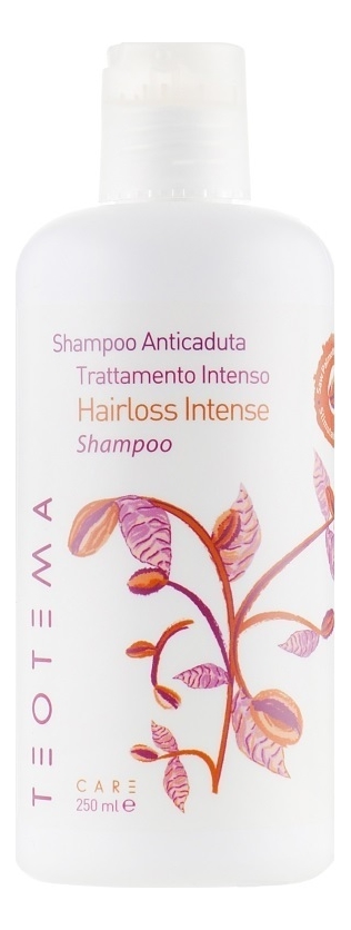 Интенсивный шампунь против выпадения волос Hairloss Intense Shampoo 250мл интенсивный шампунь против выпадения волос teotema hairloss intense 250 мл