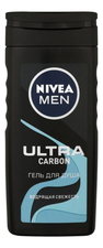 NIVEA Гель для душа Men Ultra Carbon 250мл