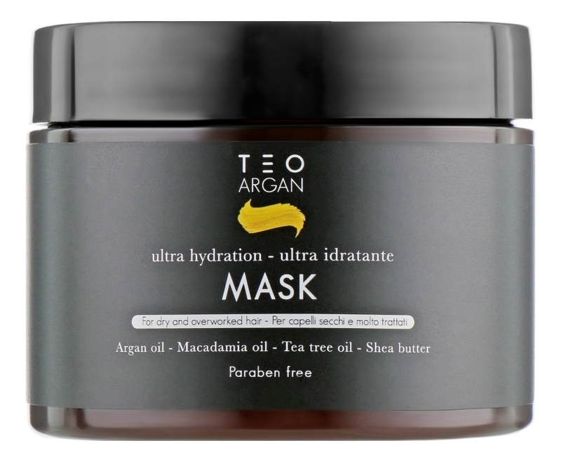 Купить Маска для волос с аргановым маслом Teo Argan Mask: Маска 500мл, Teotema