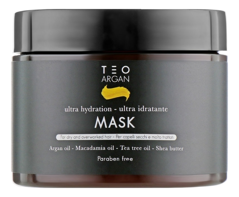 маска для волос с аргановым маслом teo argan mask маска 500мл Маска для волос с аргановым маслом Teo Argan Mask: Маска 500мл