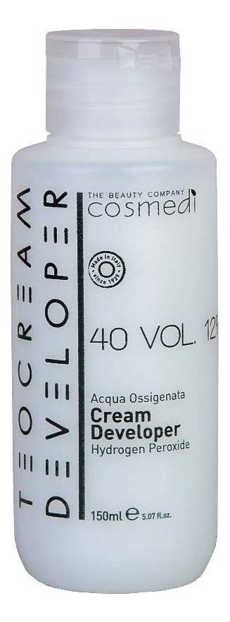

Крем проявитель для окрашивания волос Color Cream Developer 12% (40 vol): Крем 150мл, Крем проявитель для окрашивания волос Color Cream Developer 12% (40 vol)
