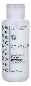 Крем-проявитель для окрашивания волос Color Cream Developer 6% (20 vol)